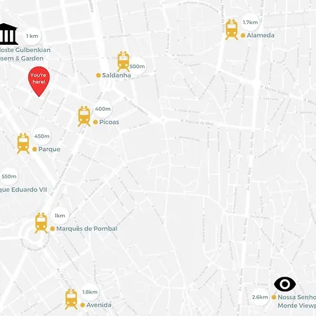 Saldanha 63 Апартаменты Лиссабон